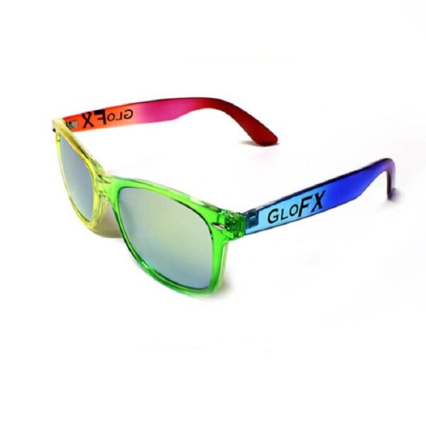 GloFx Transparent Rainbow Diffraction Glasses